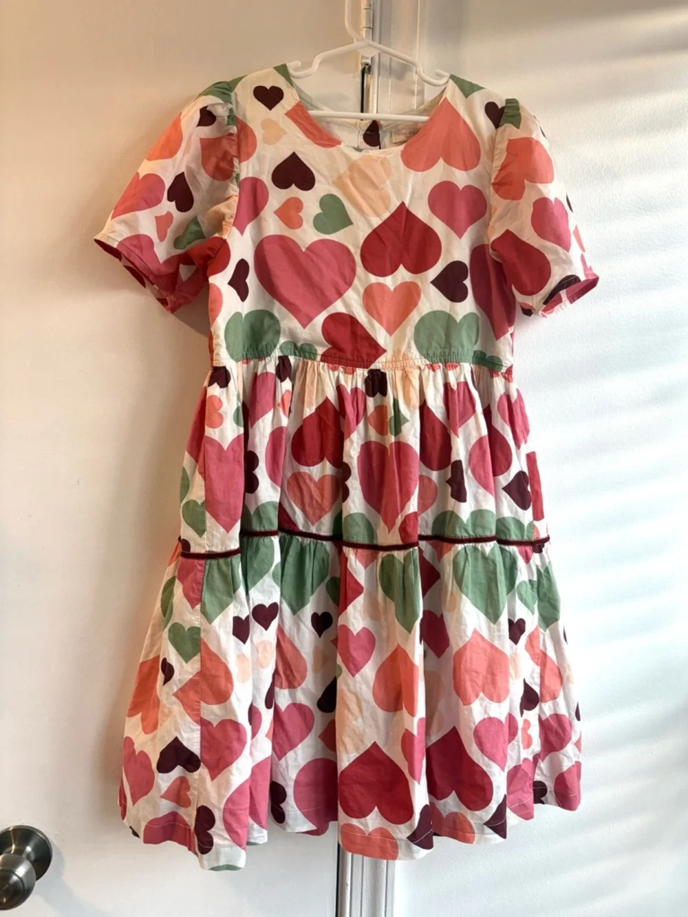 Pink Chicken Julesy Vintage Hearts Dress size 12